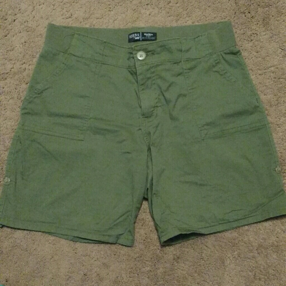 Olive Green Shorts